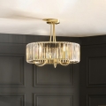 Endon 119609 - Suspension sur tige VISCONTI 3xE14/6W/230V en laiton