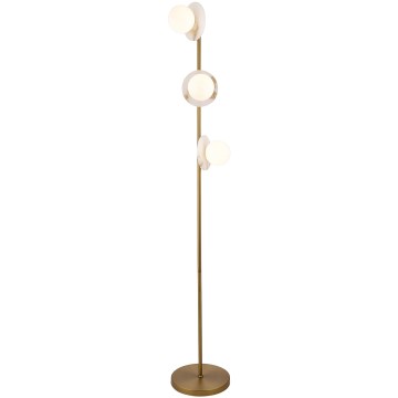 Endon 120042 - Lampadaire CERCHIO 3xG9/5W/230V laiton