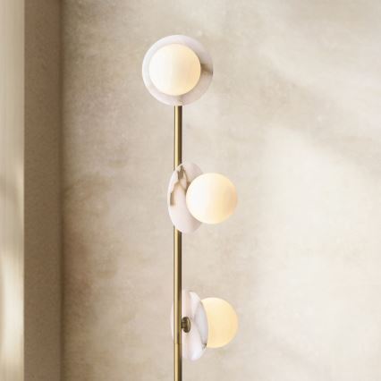 Endon 120042 - Lampadaire CERCHIO 3xG9/5W/230V laiton
