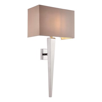 Endon 56706 - Applique murale MORETO 1xE14/7W/230V chrome brillant/gris