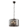Endon 61281 - Lustre sur chaîne CLOONEY 4xE14/40W/230V noir/fumé