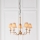 Endon 63627 - Lustre sur chaîne STANFORD 5xE14/40W/230V laiton/beige