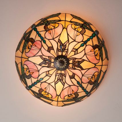 Endon 63922 - Plafonnier ASHTON 2xE27/60W/230V d. 45 cm
