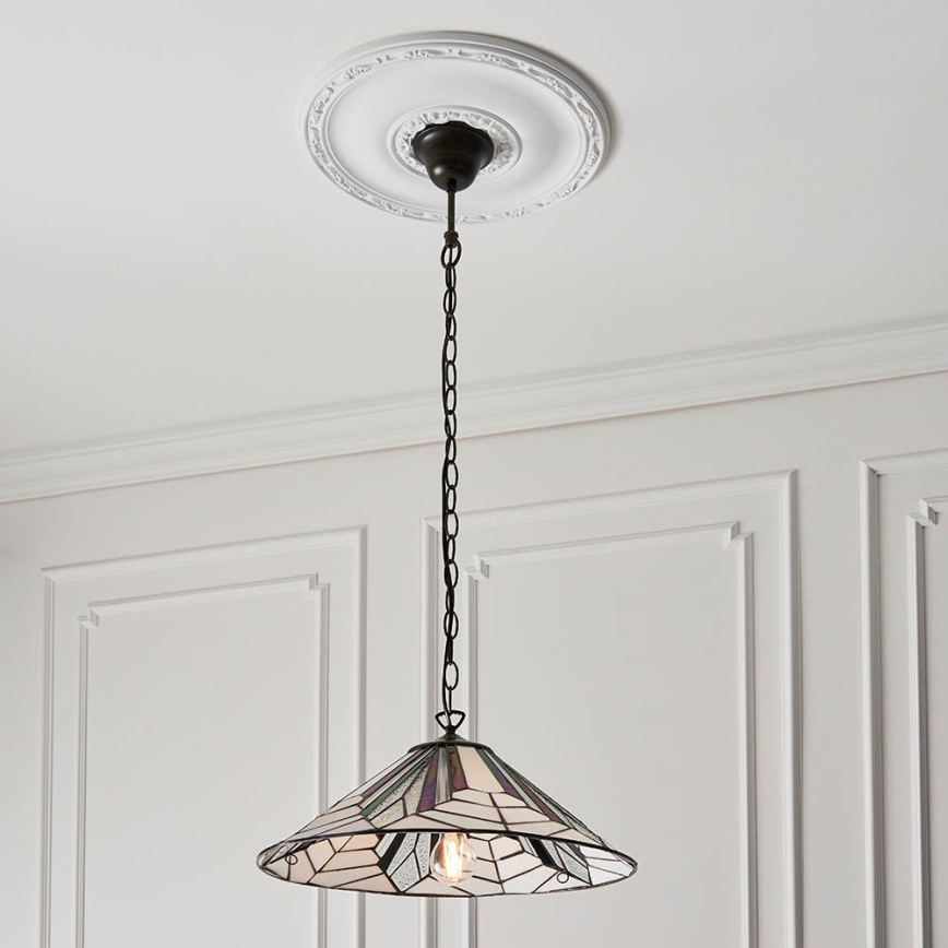 Endon 63938 - Suspension chaîne ASTORIA 1xE27/60W/230V d. 48 cm