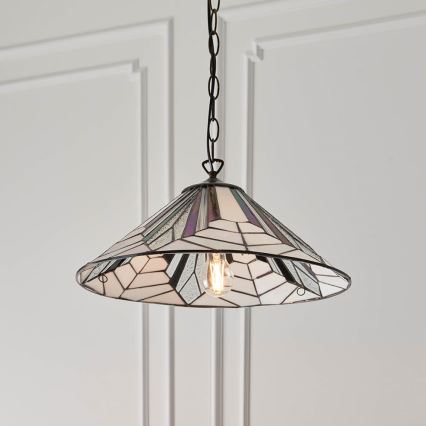 Endon 63938 - Suspension chaîne ASTORIA 1xE27/60W/230V d. 48 cm