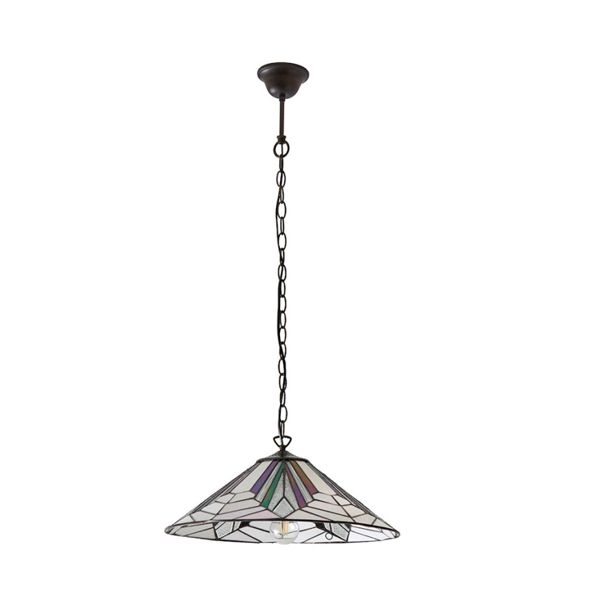 Endon 63938 - Suspension chaîne ASTORIA 1xE27/60W/230V d. 48 cm