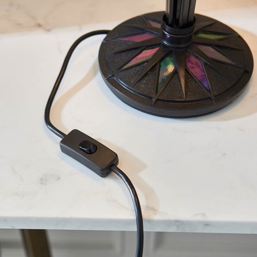 Endon 63939 - Lampe de table ASTORIA 2xE27/60W/230V, Ø 40 cm