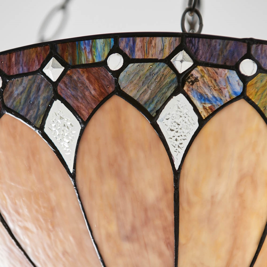 Endon 63976 - Lustre à chaîne BROOKLYN 3xE27/60W/230V diamètre 50 cm
