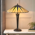 Endon 64045 - Lampe de table Tiffany DARK STAR 2xE27/60W/230V Ø 49 cm