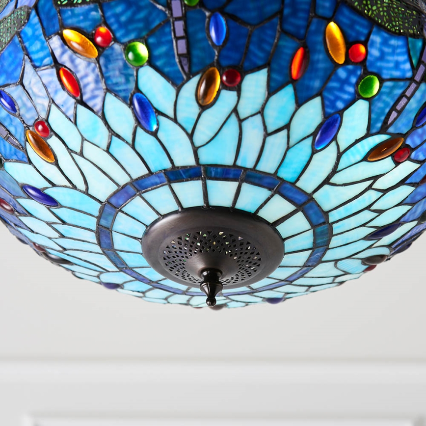 Endon 64075 - Lustre à chaîne DRAGONFLY 3xE27/60W/230V Ø 41 cm