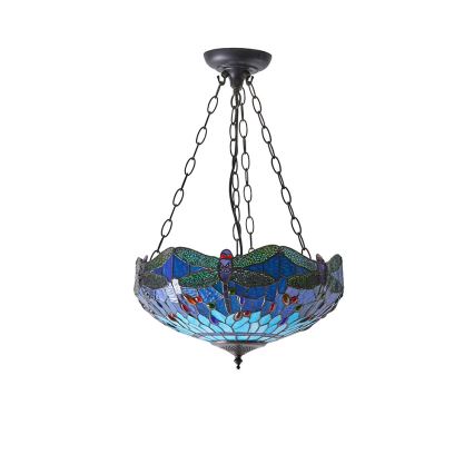 Endon 64075 - Lustre à chaîne DRAGONFLY 3xE27/60W/230V Ø 41 cm