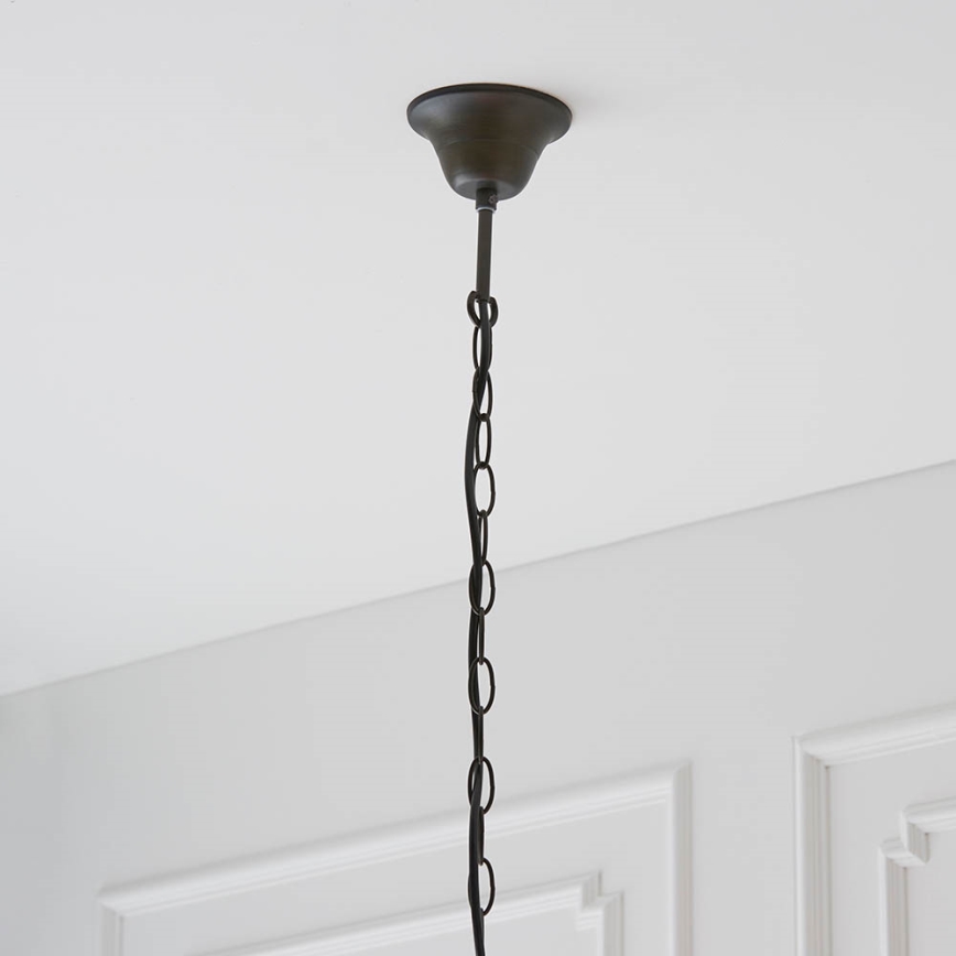 Endon 64082 - Lustre sur chaîne Tiffany DRAGONFLY 3xE27/60W/230V Ø 50 cm