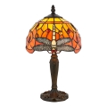 Endon 64091 - Lampe de table Tiffany DRAGONFLY 1xE14/7W/230V Ø 20 cm