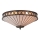 Endon 64145 - Plafonnier FARGO 2xE27/60W/230V d. 41,5 cm