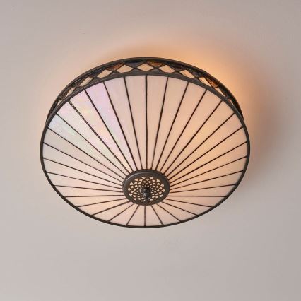 Endon 64145 - Plafonnier FARGO 2xE27/60W/230V d. 41,5 cm