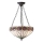 Endon 64175 - Suspension chaîne HUTCHINSON 3xE27/60W/230V d. 40 cm