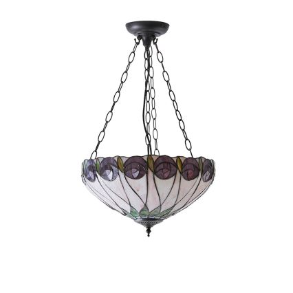Endon 64175 - Suspension chaîne HUTCHINSON 3xE27/60W/230V d. 40 cm