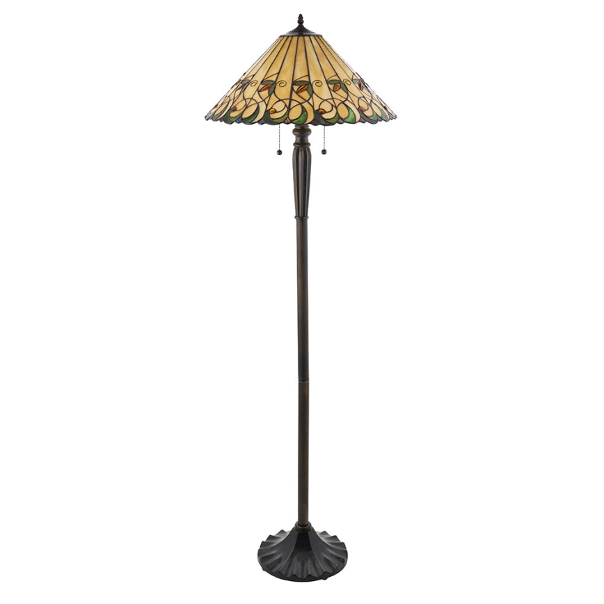 Endon 64192 - Lampadaire JAMELIA 2xE27/60W/230V Ø 50 cm