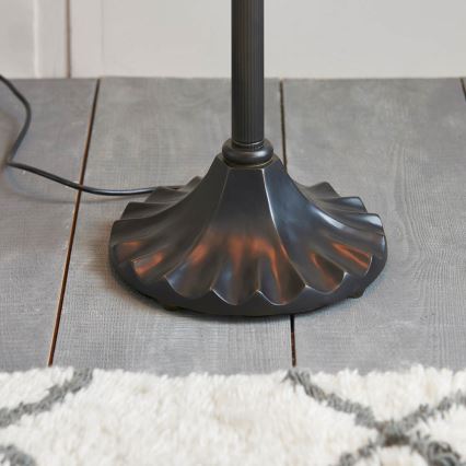 Endon 64192 - Lampadaire Tiffany JAMELIA 2xE27/60W/230V Ø 50 cm