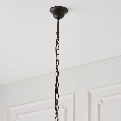Endon 64194 - Suspension chaîne JAMELIA 3xE27/60W/230V d. 50 cm