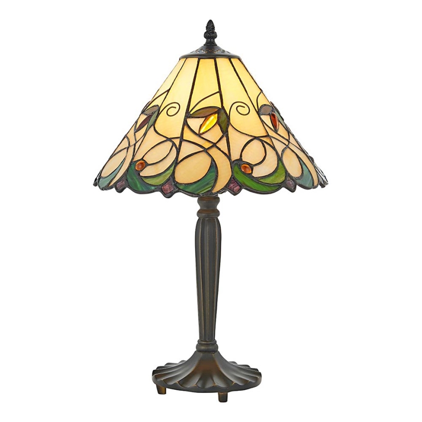 Endon 64195 - Lampe de table JAMELIA 1xE27/60W/230V Ø 31 cm