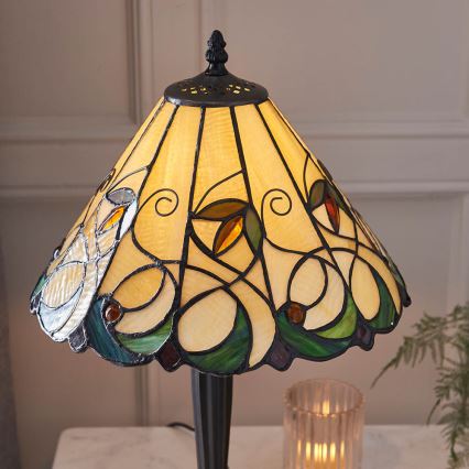 Endon 64195 - Lampe de table JAMELIA 1xE27/60W/230V Ø 31 cm