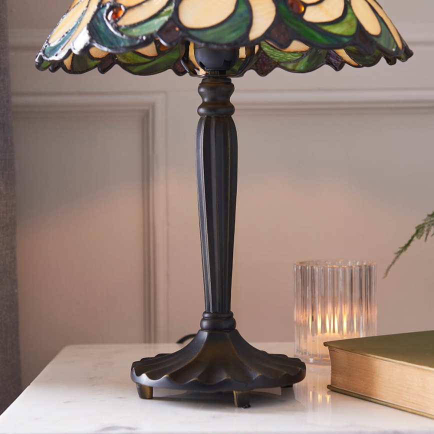 Endon 64195 - Lampe de table JAMELIA 1xE27/60W/230V Ø 31 cm