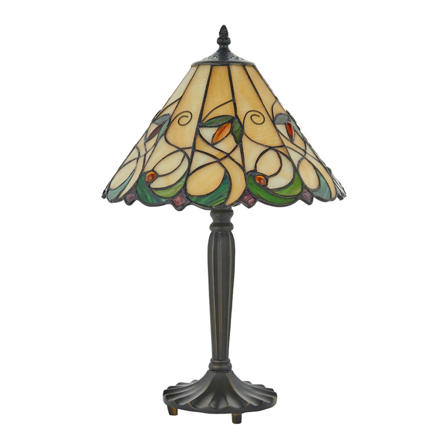 Endon 64195 - Lampe de table JAMELIA 1xE27/60W/230V Ø 31 cm