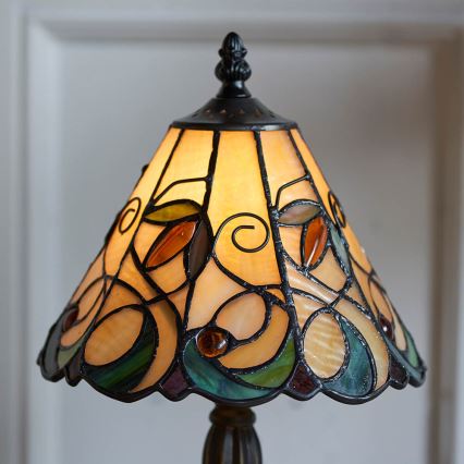 Endon 64196 - Lampe de table JAMELIA 1xE14/40W/230V d. 20 cm