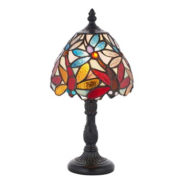 Endon 64246 - Lampe de table Tiffany LORETTE 1xE14/40W/230V Ø 15 cm