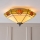 Endon 64284 - Plafonnier Tiffany NEVADA 2xE27/60W/230V Ø 40 cm