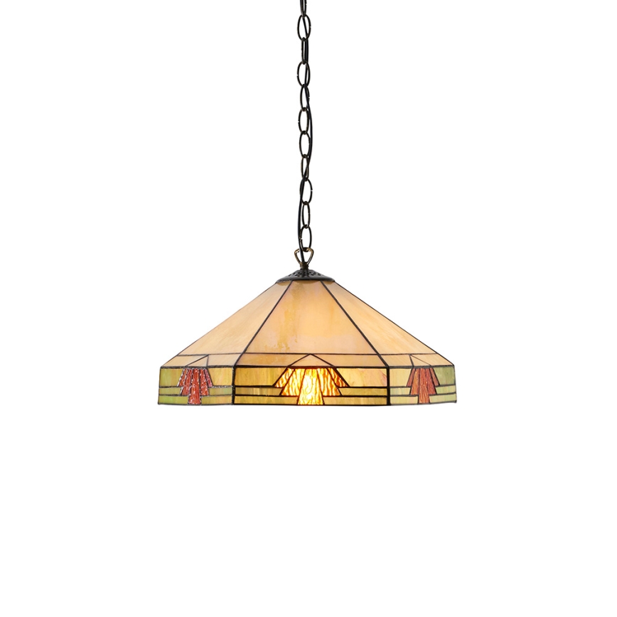 Endon 64285 - Suspension chaîne NEVADA 1xE27/60W/230V d. 35 cm