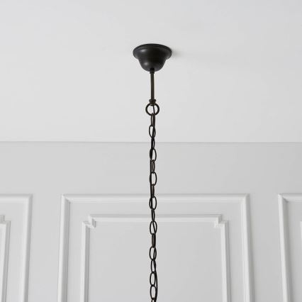 Endon 64285 - Suspension chaîne NEVADA 1xE27/60W/230V d. 35 cm