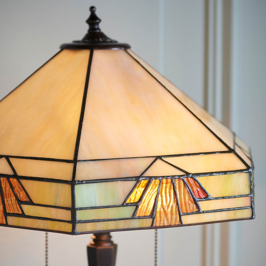 Endon 64286 - Lampe de table NEVADA 2xE27/60W/230V d. 40 cm