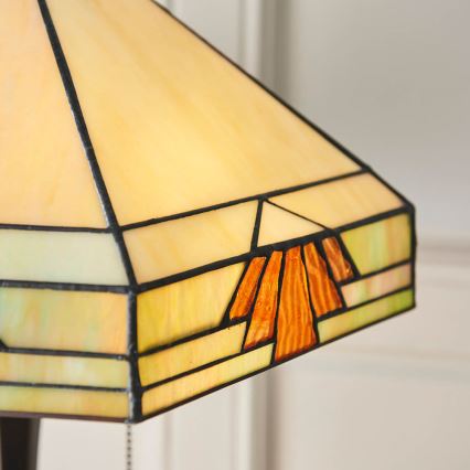 Endon 64286 - Lampe de table NEVADA 2xE27/60W/230V d. 40 cm