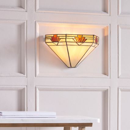 Endon 64288 - Applique murale Tiffany NEVADA 1xE14/40W/230V