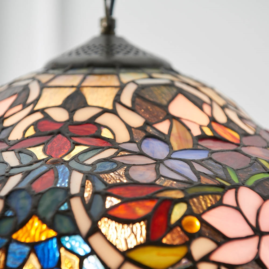 Endon 64325 - Lustre à chaîne SULLIVAN 1xE27/60W/230V Ø 40 cm