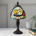 Endon 64331 - Lampe de table Tiffany SYLVETTE 1xE14/40W/230V Ø 15 cm