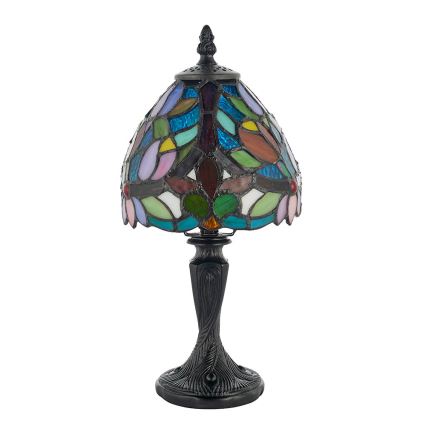 Endon 64331 - Lampe de table Tiffany SYLVETTE 1xE14/40W/230V Ø 15 cm