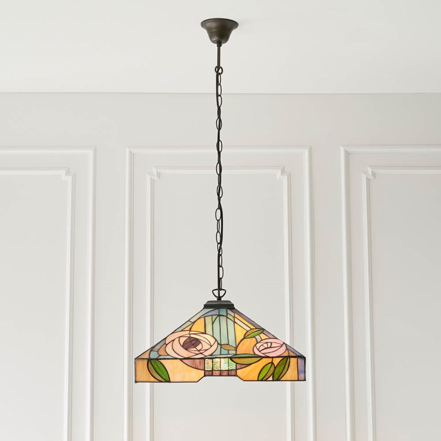 Endon 64384 - Lustre sur chaîne WILLOW 3xE27/60W/230V