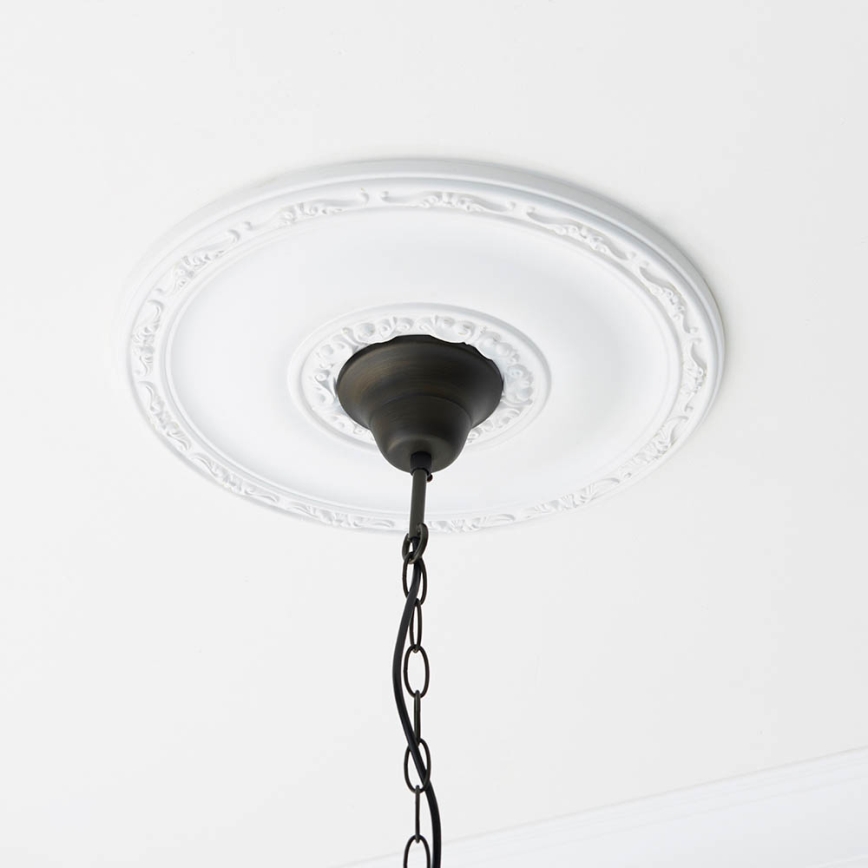 Endon 64385 - Lustre suspendu sur chaîne Tiffany WILLOW 1xE27/60W/230V Ø 35 cm