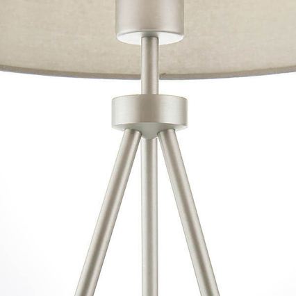 Endon 66986 - Lampe de table TRI 1xE27/40W/230V chrome mat/crème