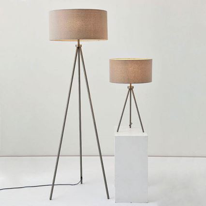 Endon 66986 - Lampe de table TRI 1xE27/40W/230V laiton/beige