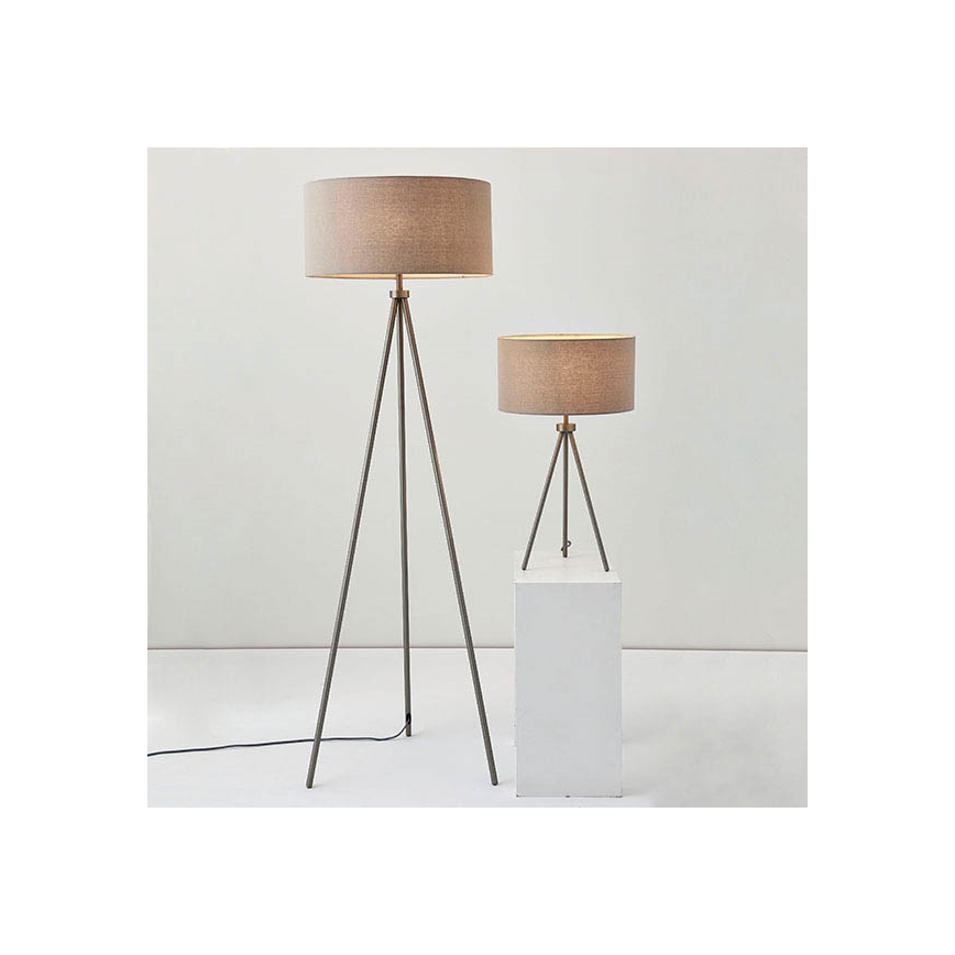 Endon 66986 - Lampe de table TRI 1xE27/40W/230V laiton/beige