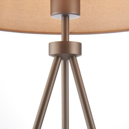Endon 66986 - Lampe de table TRI 1xE27/40W/230V laiton/beige