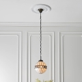 Endon 67044 - Lustre à chaîne Tiffany FARGO 1xE14/40W/230V Ø 25,5 cm