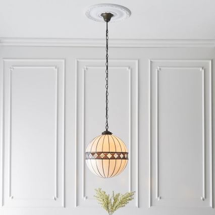 Endon 67045 - Suspension chaîne FARGO 1xE27/60W/230V d. 40 cm