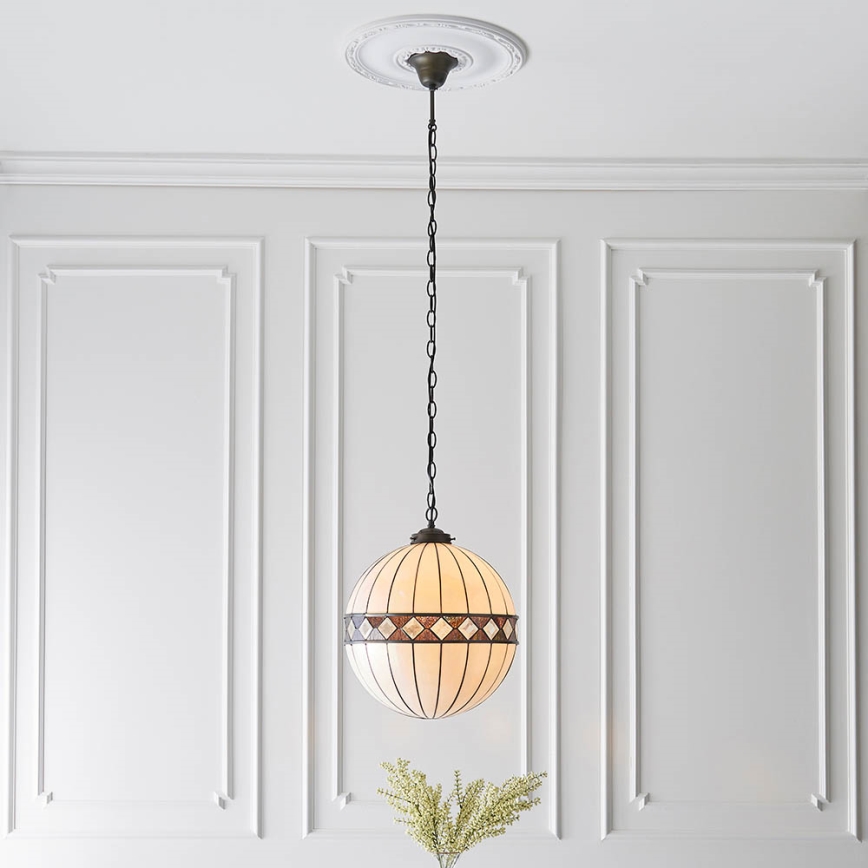 Endon 67045 - Suspension chaîne FARGO 1xE27/60W/230V d. 40 cm