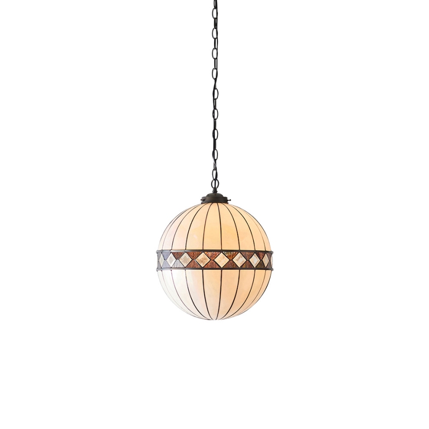 Endon 67045 - Suspension chaîne FARGO 1xE27/60W/230V d. 40 cm