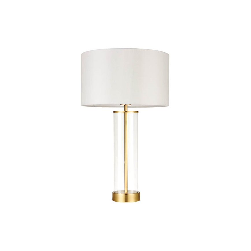 Endon 68802 - Lampe de table tactile à intensité variable LESSINA 1xE27/10W/230V doré/blanc